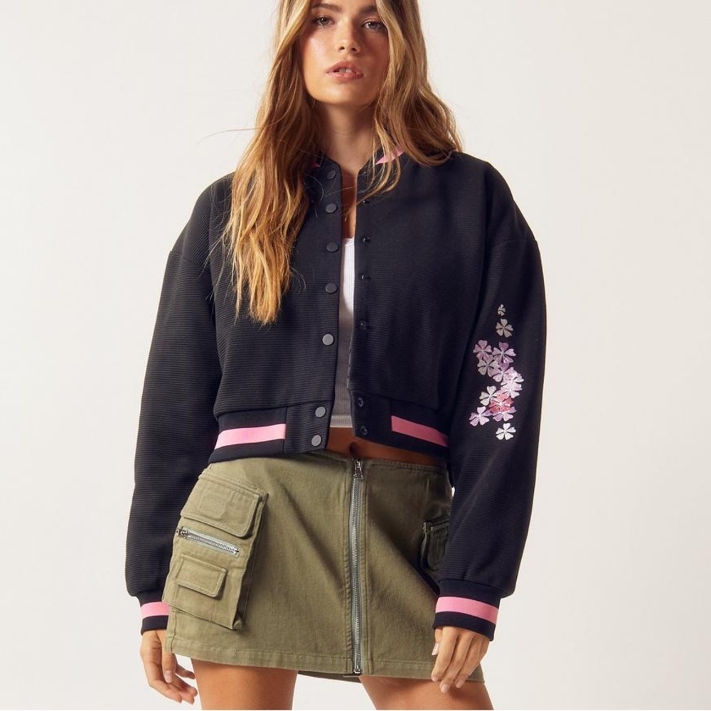Nasty gal varsity jacket